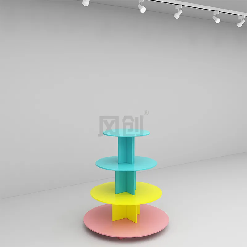 4层圆形展台